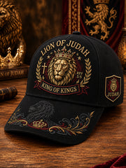 Unisex Christian Lion of Judah Art Print Hat