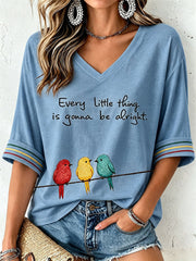 Women's Every Little Thing Is Gonna Be All Right T-Shirt
