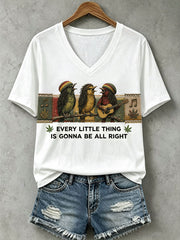 Women's Every Little Thing Is Gonna Be All Right T-Shirt