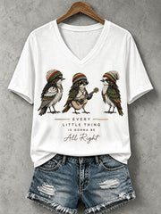 Women's Every Little Thing Is Gonna Be All Right T-Shirt