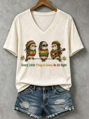 Women's Every Little Thing Is Gonna Be All Right T-Shirt