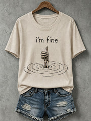 Women's I'm Fine T-Shirt
