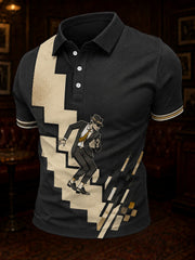 Men's Ska Revival Style Printed Shirt