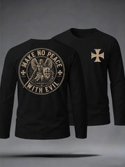 Men's Make No Peace With Evil Long Sleeve T-Shirt