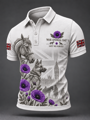 Men's Remembering The Animals Of War Shirt