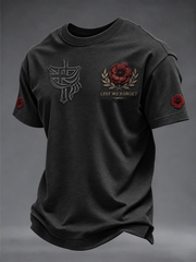Men's Remembrance Day Short Sleeves T-shirt