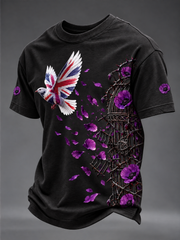 Men's Remembering The Animals Of War Short Sleeves T-shirt