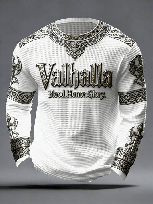 Men's Viking-style Valhalla Waffle Top