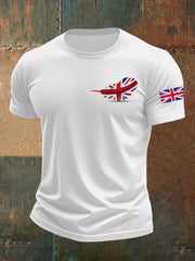 Men's UK Flag Printed T-shirt