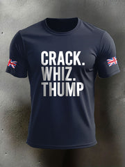 Men's Crack Whiz Thump Veteran Printed T-shirt