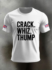 Men's Crack Whiz Thump Veteran Printed T-shirt