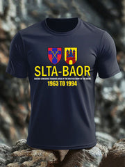 Men's British Veteran imitation cotton short-sleeved T-shirt