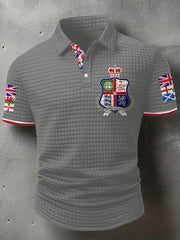 Men's UK Scotland England Northern Ireland Wales Flag Art Printed Casual Tops