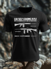 Men's British Veteran imitation cotton short-sleeved T-shirt