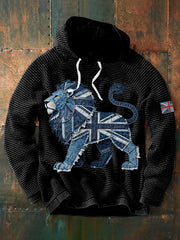Men's Charlie Kirk Waffle Hoodie