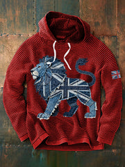 Men's Charlie Kirk Waffle Hoodie