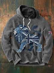 Men's Charlie Kirk Waffle Hoodie