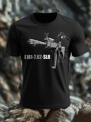 Men's British Veteran imitation cotton short-sleeved T-shirt