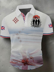 Men's Remembrance Day Lest We Forget Short Sleeve Shirt