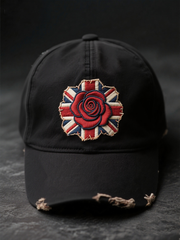 Unisex  British Rose Printed Hat