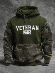 Men's Uk Veteran Standard Fit Hoodie