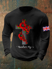 Men's Remembrance Day Waffle Top