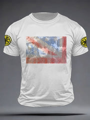 Men's  Lemon Roses Music Lover Printed T-shirt