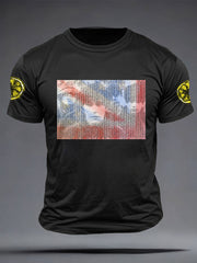 Men's  Lemon Roses Music Lover Printed T-shirt