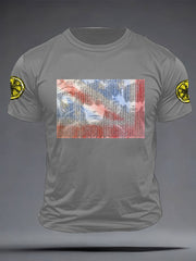 Men's  Lemon Roses Music Lover Printed T-shirt