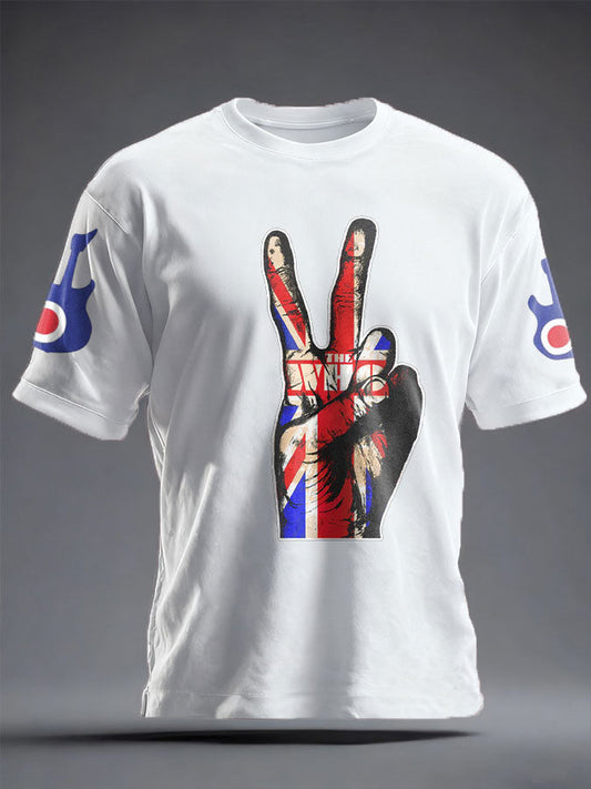 Unisex UK Band Music Lover Printed T-shirt