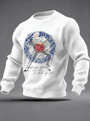 Men's  The Jam Checkered Cotton Hoodie