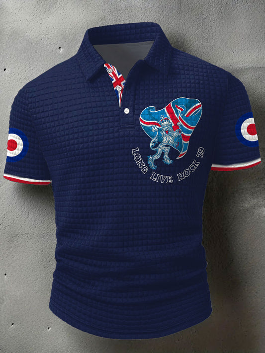 Men's UK Band Music Lover Printed Casual Tops