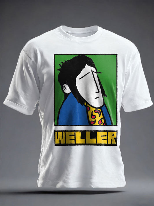 Unisex Modfather UK Music Mods Lover Printed T-shirt