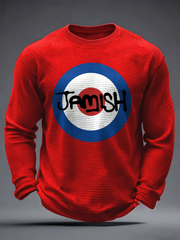 Men's UK Mods Music Lover Waffle Long Sleeve T-Shirt