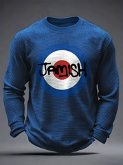 Men's UK Mods Music Lover Waffle Long Sleeve T-Shirt