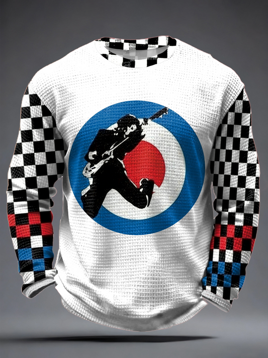 Men's Waffle Long Sleeve T-Shirt