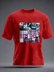 Men's UK Mods Music Lover imitation cotton short-sleeved T-shirt