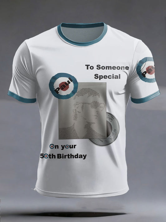 Men's UK Mods Music Lover short sleeves t-shirt
