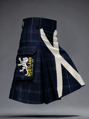 Unisex Scotland Football Lover  Printed Kilt Skirt