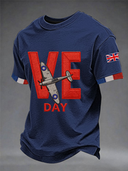 Men's Victory In Europe Day Short Sleeves T-shirt