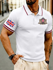 Men's Vintage England Lion Casual Shirt