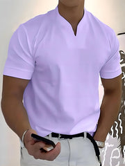 Men's V-neck T-shirt