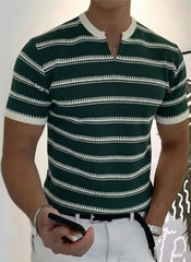 Men's Business V-neck T-shirt
