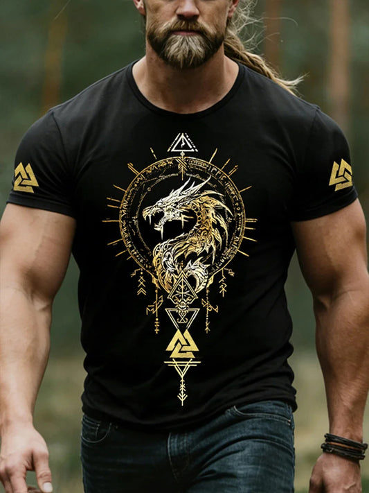 Men's Viking-style T-shirt