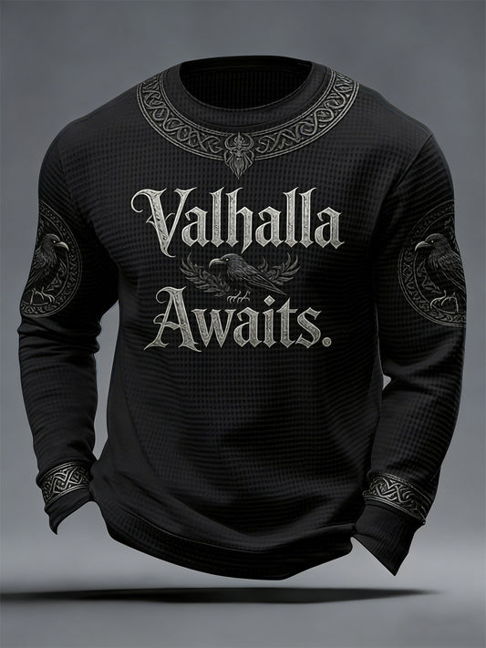 Men's Viking-style Valhalla Waffle Top