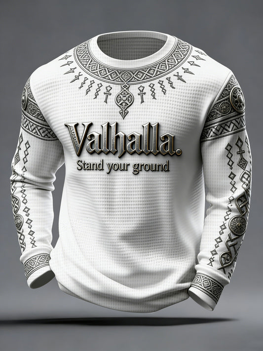 Men's Viking-style Valhalla Waffle Top