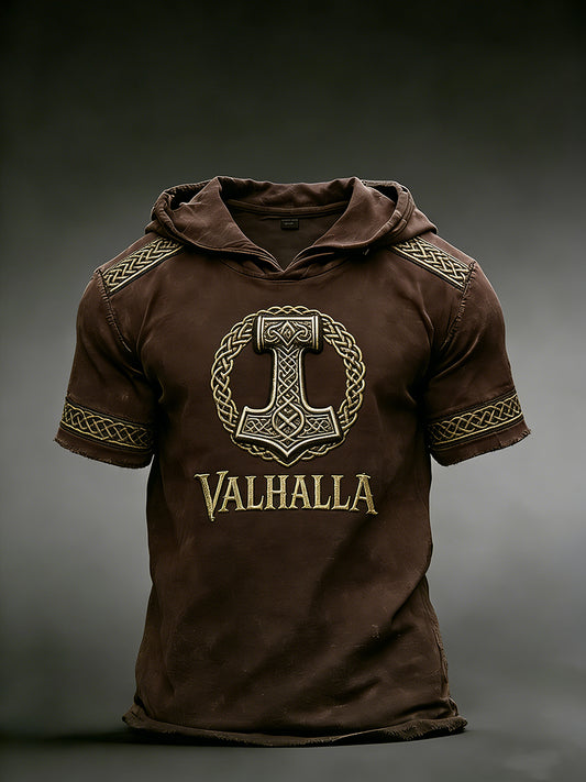 Men's Viking Hoodie T-Shirt