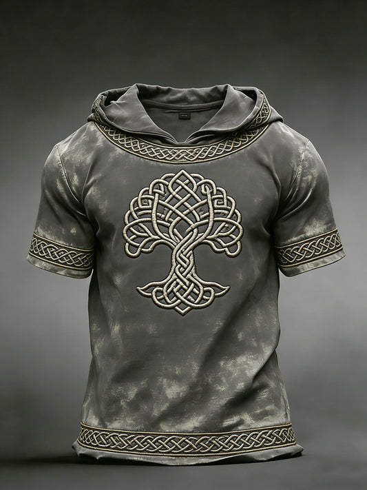 Men's Viking Hoodie T-Shirt