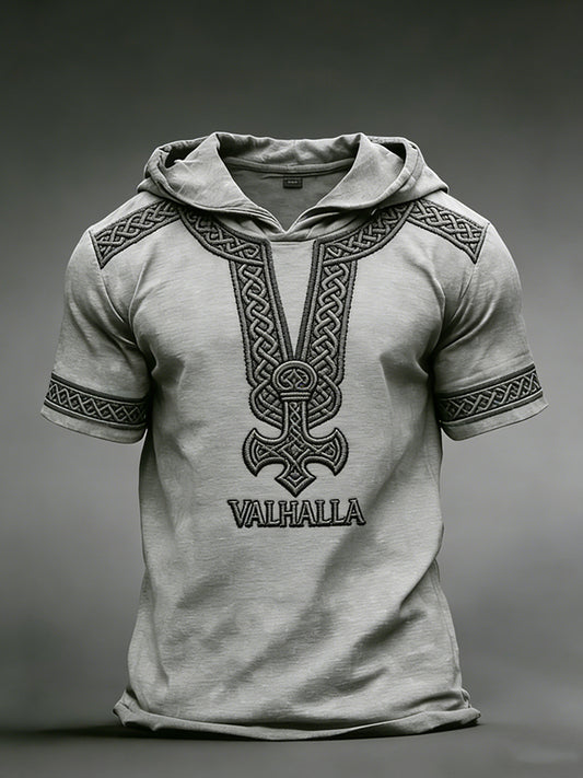 Men's Viking Hoodie T-Shirt