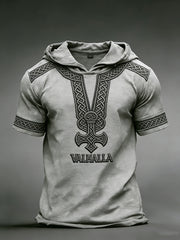 Men's Viking Hoodie T-Shirt